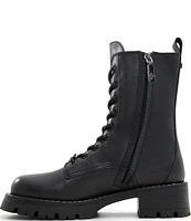 ALDO Allea Leather Lugged Combat Booties