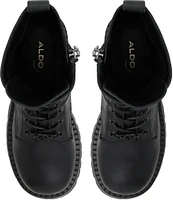 ALDO Allea Leather Lugged Combat Booties