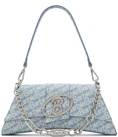 ALDO Barbie Vogue Rhinestone Denim Shoulder Bag