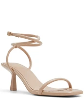 ALDO Dime Patent Square Toe Strappy Dress Sandals