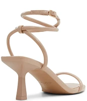 ALDO Dime Patent Square Toe Strappy Dress Sandals