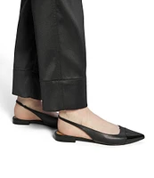 ALDO Fleure Leather Slingback Cap Toe Flats