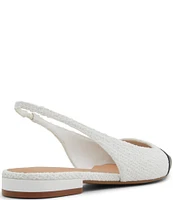 ALDO Fleure Textile Cap Toe Slingback Flats