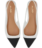 ALDO Fleure Textile Cap Toe Slingback Flats