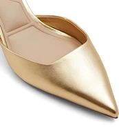 ALDO Gavedessi Metallic Slingback Dress Pumps