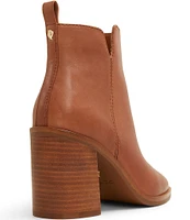 ALDO Hay Leather Block Heel Booties