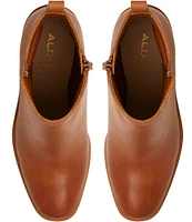 ALDO Hay Leather Block Heel Booties