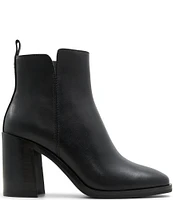 ALDO Hay Leather Block Heel Booties