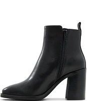 ALDO Hay Leather Block Heel Booties