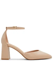 ALDO Jan Leather Ankle Strap Pumps