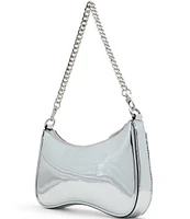 ALDO Jaymeex Metallic Silver Metal Shoulder Bag