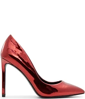 ALDO Lala Patent Mirror Metallic Pumps