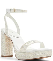 ALDO Lulu Pearl Platform Dress Sandals