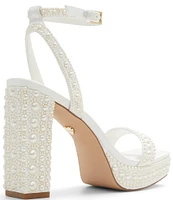 ALDO Lulu Pearl Platform Dress Sandals