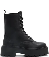 ALDO Moimas Leather Platform Combat Booties