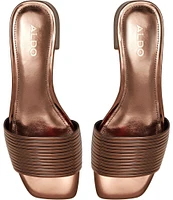 ALDO Neela Metallic Dress Slide Sandals