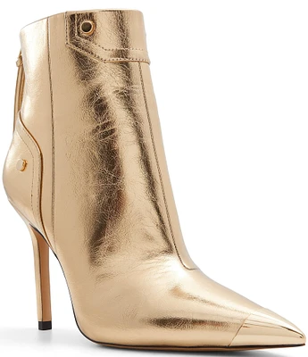 ALDO Nilita Metallic Pointed Toe Dress Booties