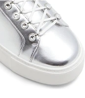 ALDO Perlah Metallic Rhinestone Lace Up Sneakers