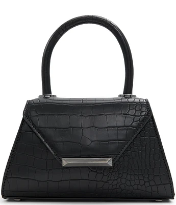 ALDO Rotanaax Croco Top Handle Satchel Bag