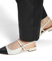 ALDO Sadey Leather Slingback Mary Jane Cap Toe Flats