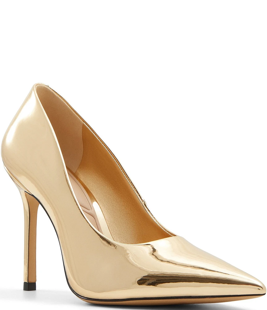 ALDO Sockeye Mirror Metallic Stiletto Pumps