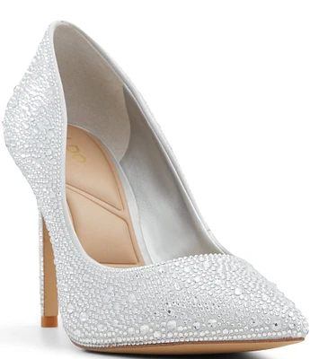 ALDO Stessy 2.0 Satin Rhinestone Pumps