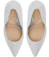 ALDO Stessy 2.0 Satin Rhinestone Pumps