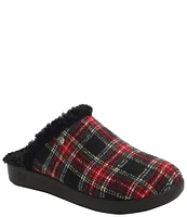 Alegria Comfee Plaid Mule Slippers