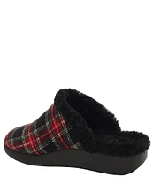 Alegria Comfee Plaid Mule Slippers