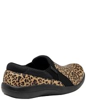 Alegria Duette Fierce Leopard Print Slip-Ons