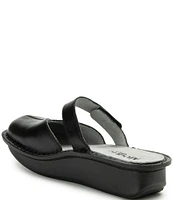 Alegria Kamila Leather Mary Jane Platform Clogs