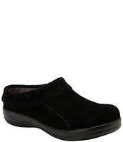 Alegria Kyah Suede Clogs