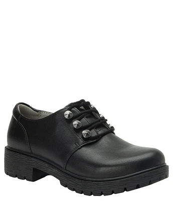 Alegria Resa Lug Sole Platform Oxfords