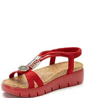 Alegria Roz Platform Wedge Sandals