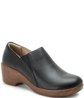 Alegria Skylar Leather Clogs