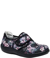 Alegria Spright Decorum Floral Print Dream Knit Monk Strap Slip-Ons