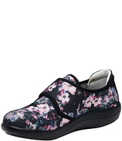 Alegria Spright Decorum Floral Print Dream Knit Monk Strap Slip-Ons