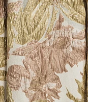 Alex Evenings Petite Size Floral Jacquard Sleeveless A-Line Midi Dress