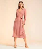 Alex Marie Adaline Jetset-Tech Super Stretch Wrap Dress