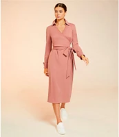 Alex Marie Adaline Jetset-Tech Super Stretch Wrap Dress