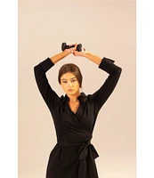 Alex Marie Adaline Jetset-Tech Super Stretch Wrap Dress