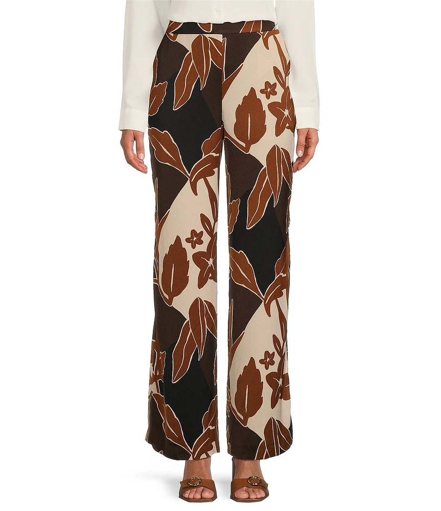 Alex Marie Amara Full Length Flat Front Coordinating Pants