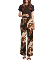 Alex Marie Amara Full Length Flat Front Coordinating Pants