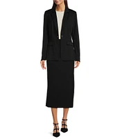 Alex Marie Coordinating Anastasia Jetset-Tech Super Stretch Blazer Jacket