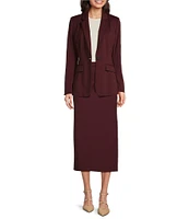 Alex Marie Coordinating Anastasia Jetset-Tech Super Stretch Blazer Jacket