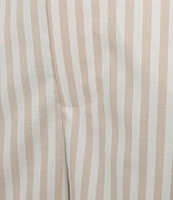 Alex Marie Anne Striped Straight Leg Coordinating Cargo Pants
