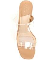 Alex Marie Austyn Clear Vinyl Banded Sandals