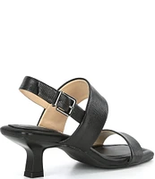 Alex Marie Barbra Embossed Double Band Heel Sandals