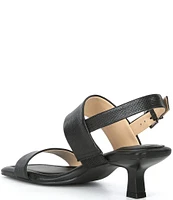 Alex Marie Barbra Embossed Double Band Heel Sandals