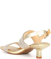 Alex Marie BarbraTwo Rhinestone Double Band Dress Sandals